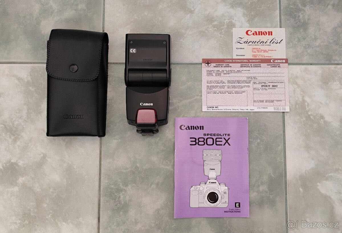 EXTERNÍ BLESK CANON SPEEDLIGHT 380EX