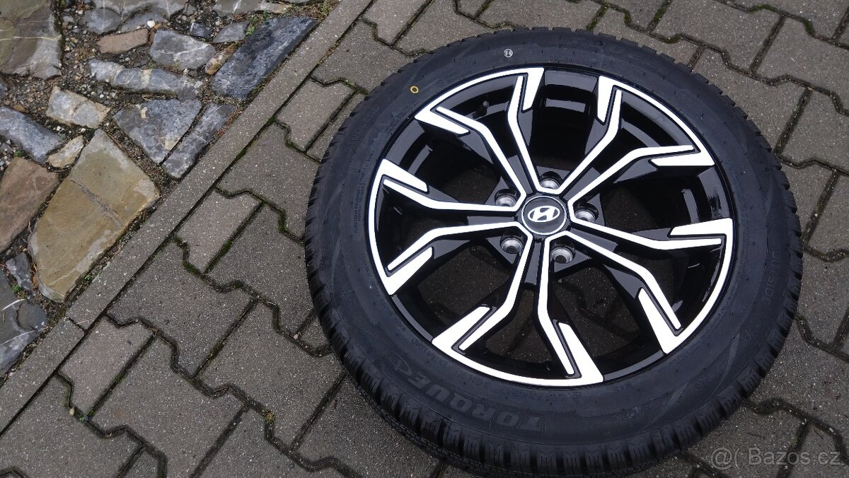 nová al kola 17 5x114,3 na HYUNDAI + 215 55 17