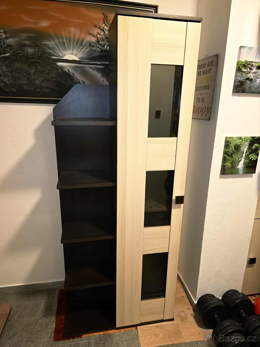 Stěna do pokoje, obývací stěna VENGE