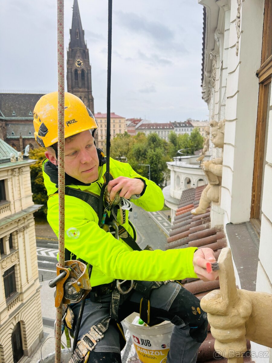 Výškové práce - volné termíny ihned