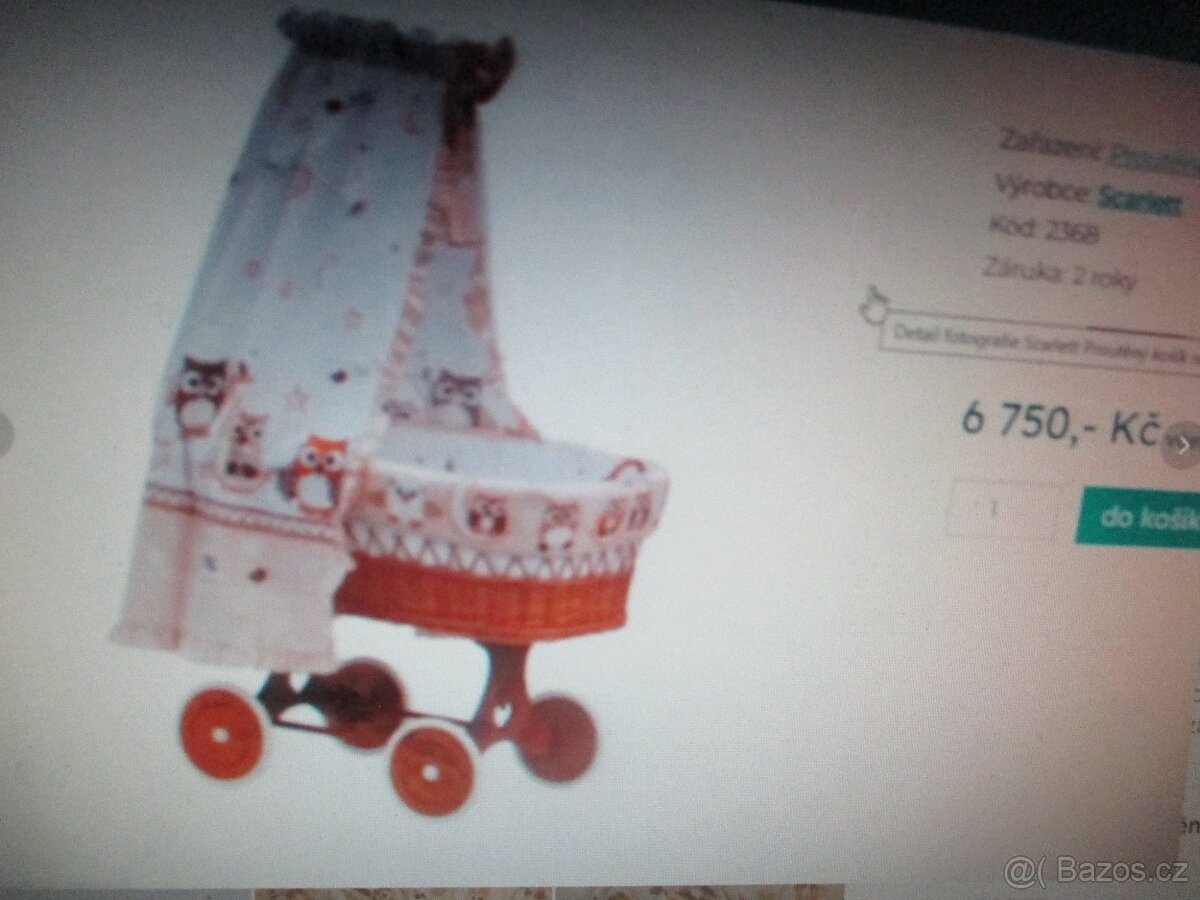 Sovičky-set na proutěný košík-p.c. 1600kč