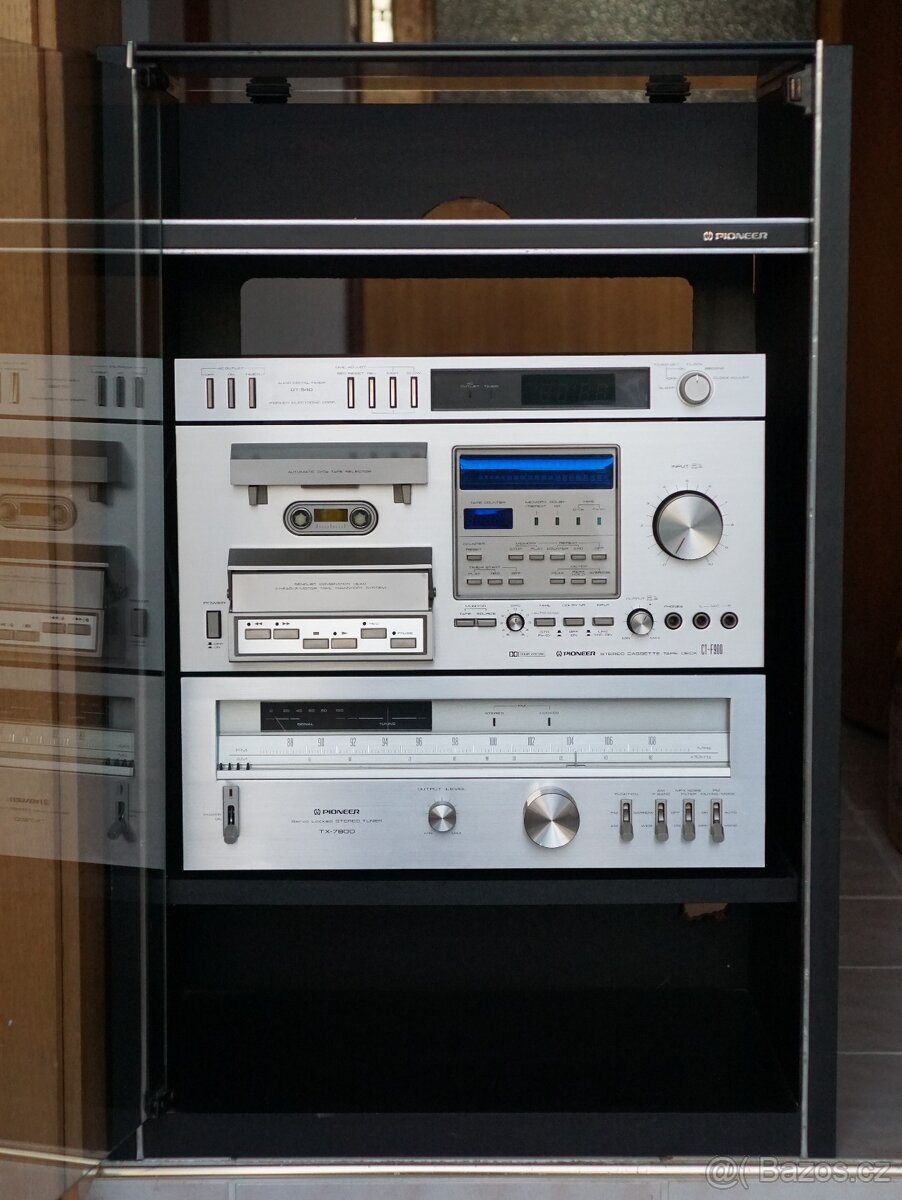 PIONEER CT F 900, PIONEER TX 7800 a PIONEER DT 540