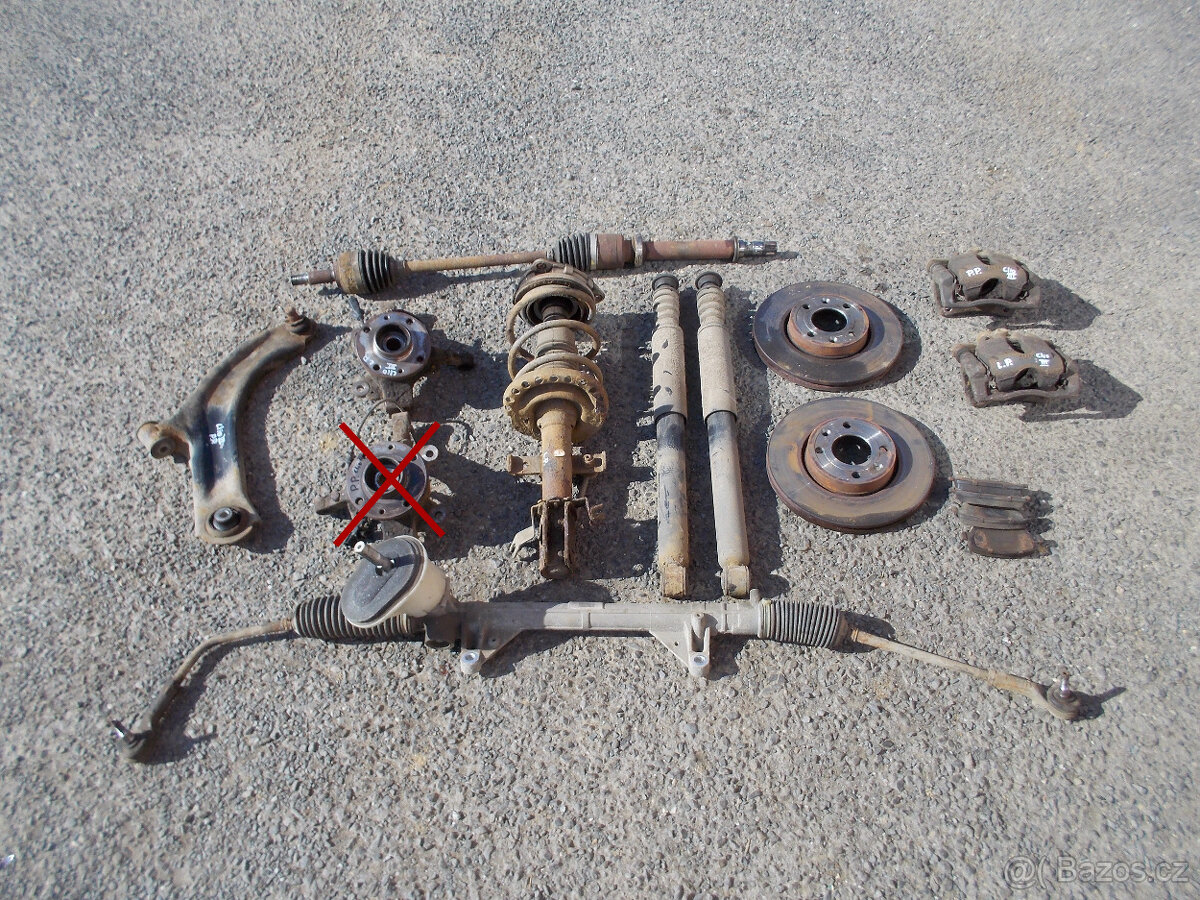 Díly podvozku Clio III - 1.2 16v 55kw