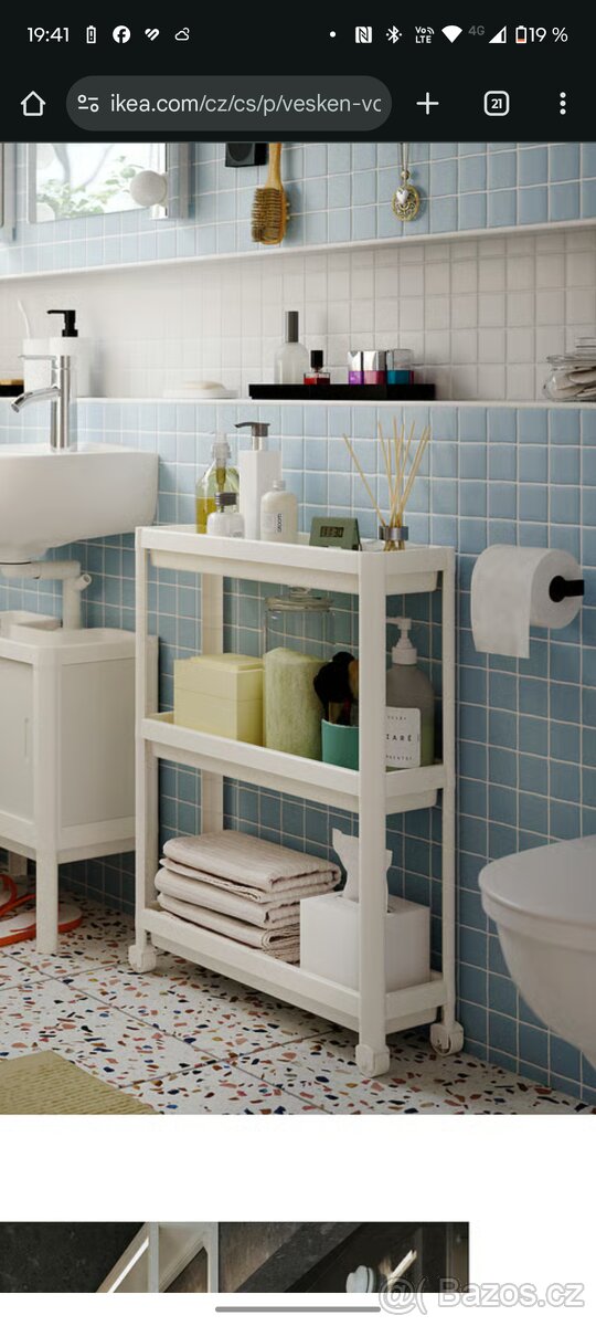 Polička, úložný prostor