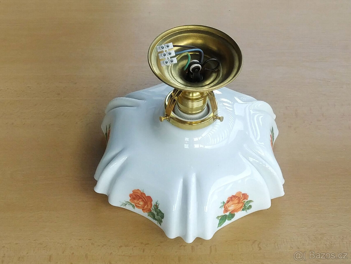 Hezký mosazný lustr / stropnice