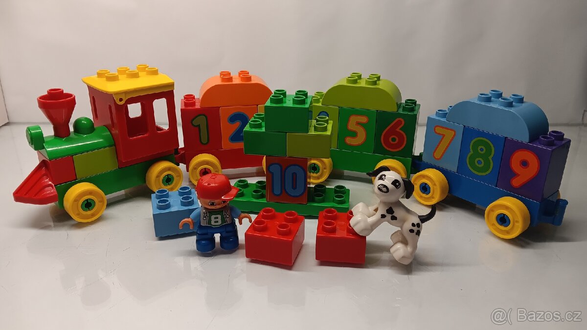Lego duplo 10558 vláček plný čísel