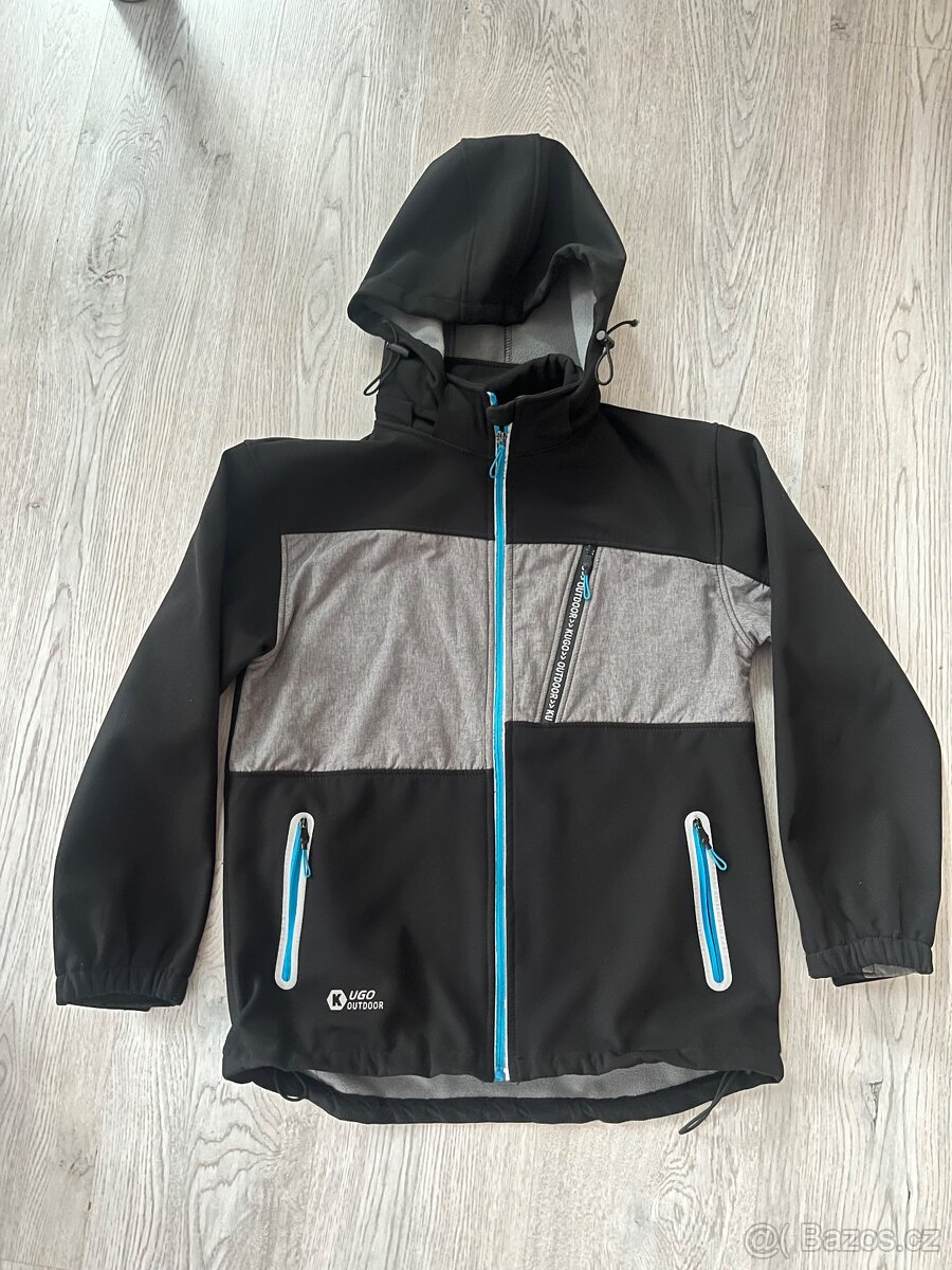 Chlapecká softshellová bunda vel.158