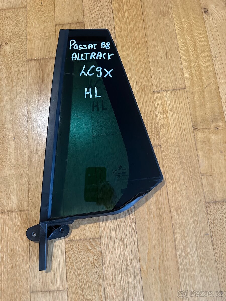 Sklo zadních dveří levé VW Passat B8, 3g9845213, 2021 roků