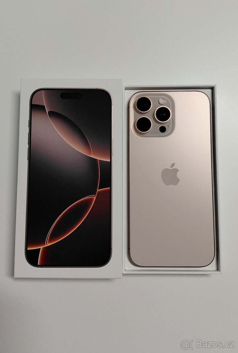 Nový iPhone 16 Pro Max