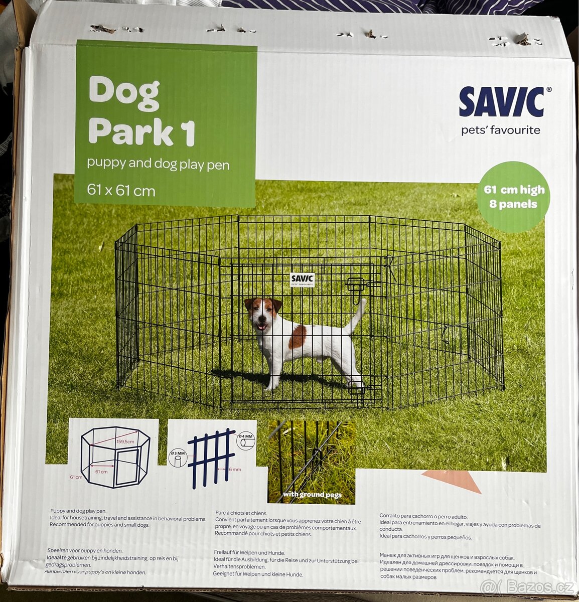 Ohrádka Savic Dog Park 1 61cm