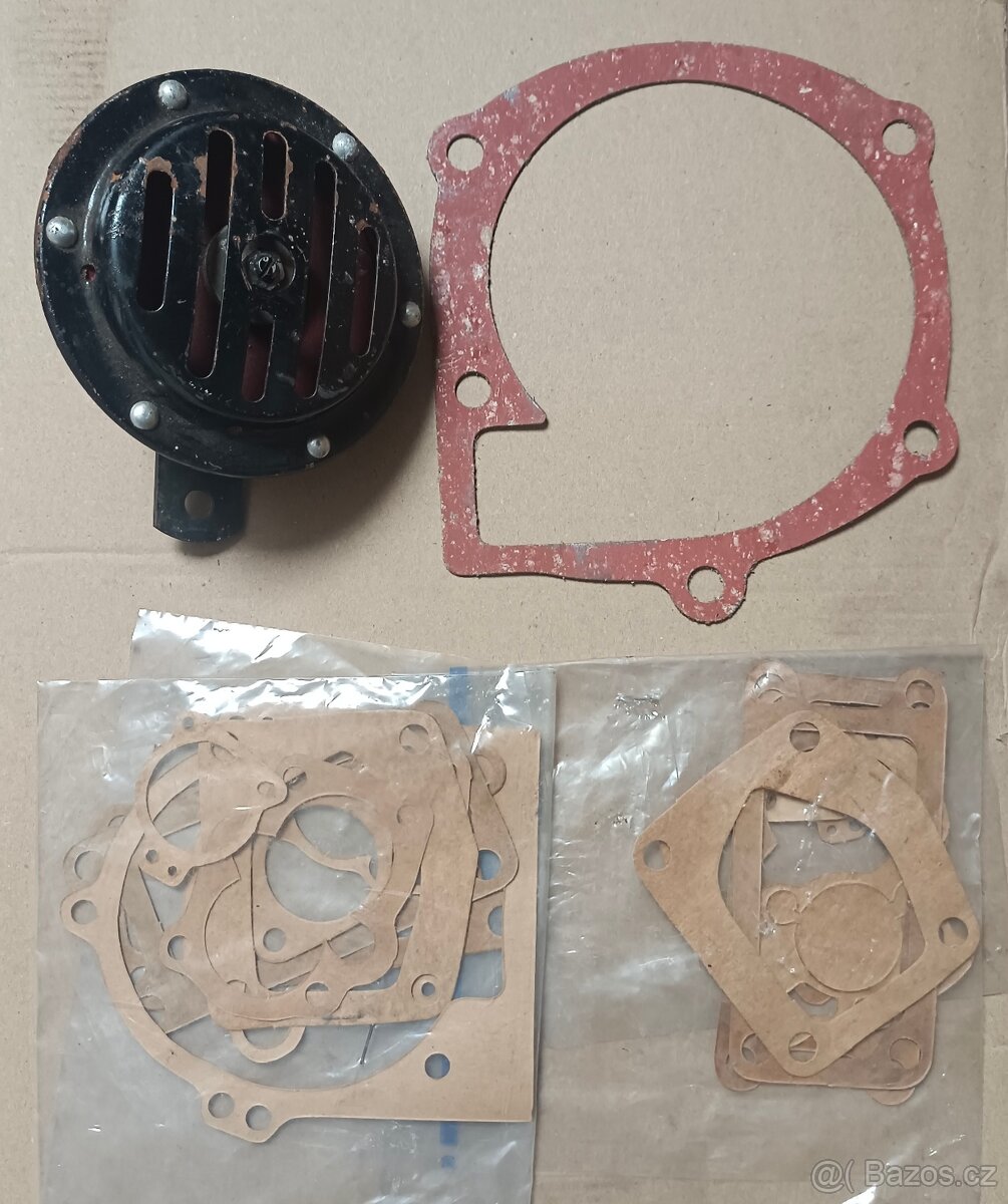 Škoda-těsnění,klakson,řemen