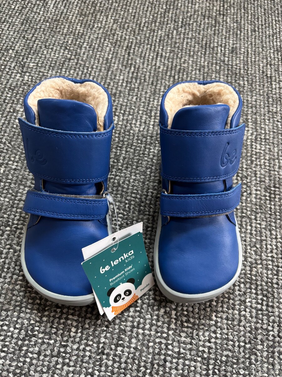 Barefoot boty Be Lenka Panda blue vel 25