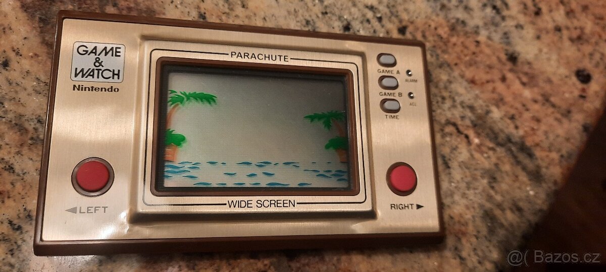 PADÁK NINTENDO HRA RUČNÍ PR-21 ŠIROKOÚHLÝ 1981