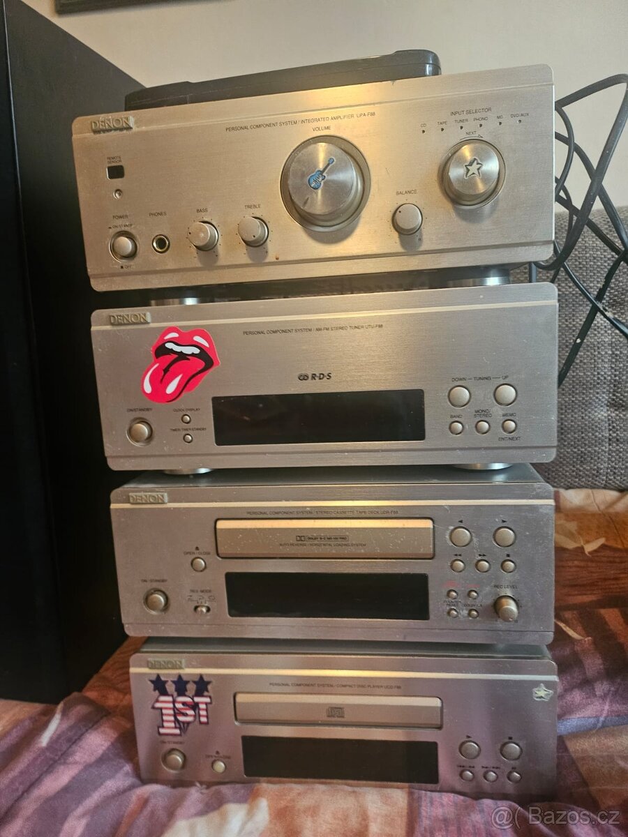 Denon F88 HiFi sestava s reproduktory