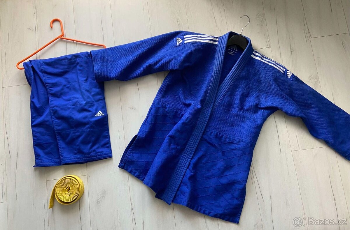 Kimono na JUDO ADIDAS Contest 650 - modré 170cm