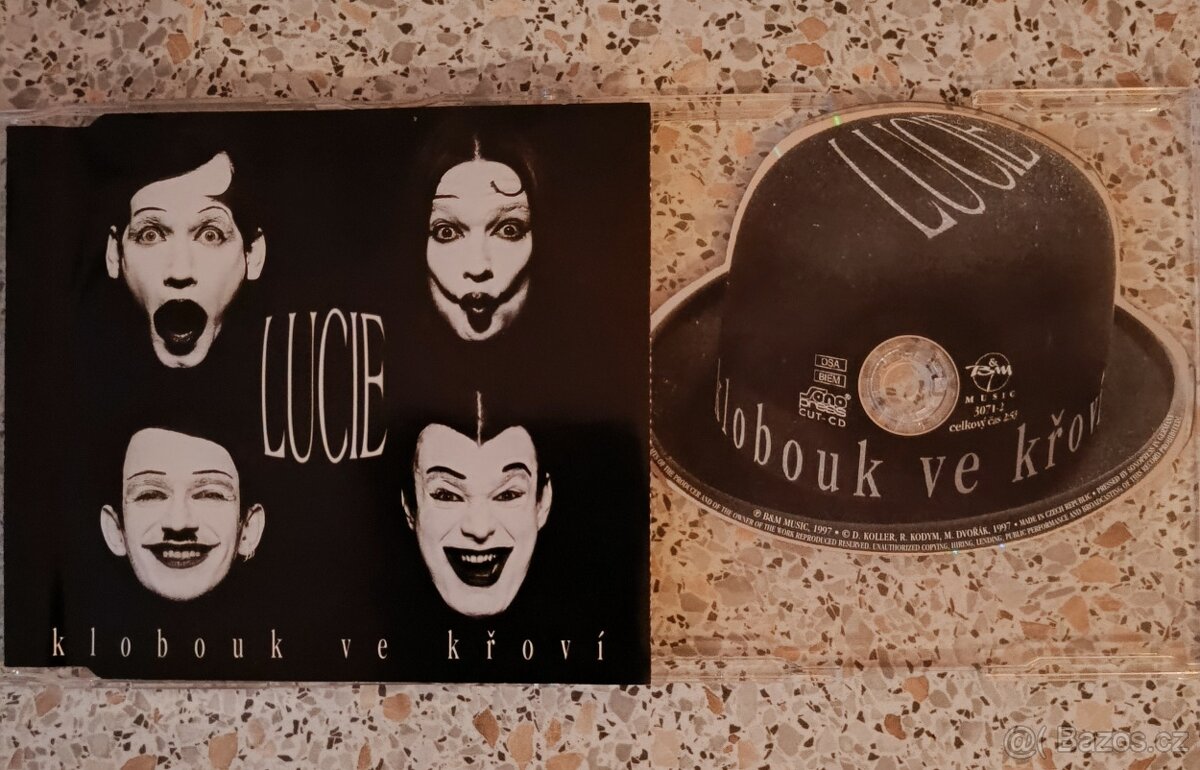Prodám 3x CD pro fanoušky kapely LUCIE