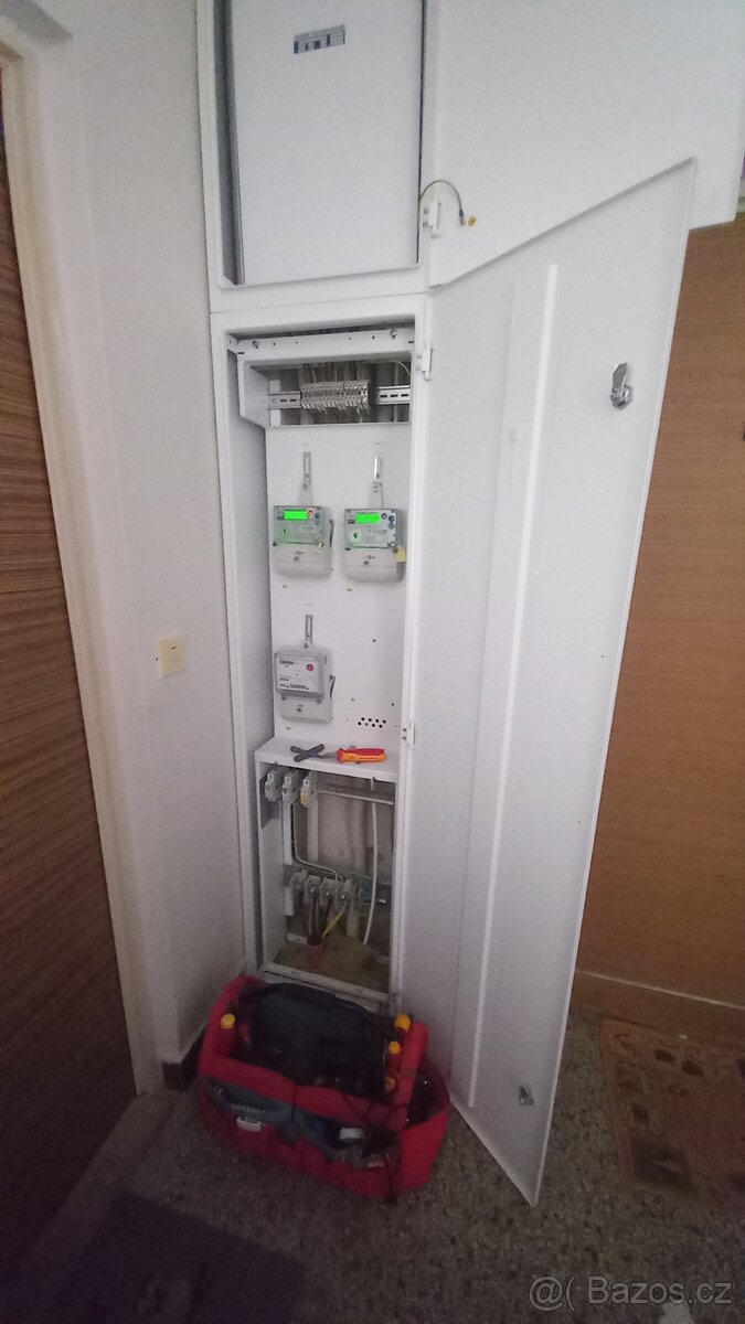 Elektrická přípojka komplet s revizí.
