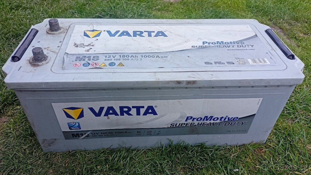 Autobaterie 12V 180Ah SHD