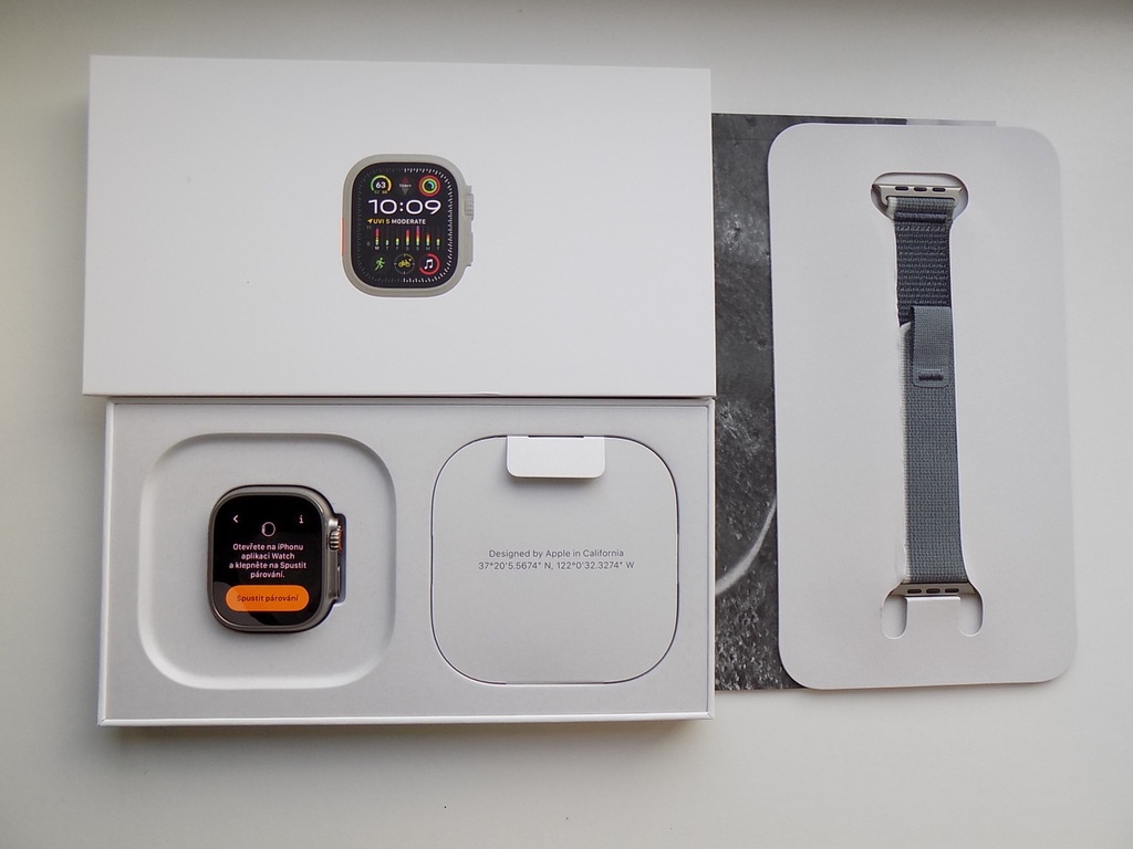 APPLE Watch Ultra 2 GPS + Cellular - ZÁRUKA-TOP STAV-100%BAT