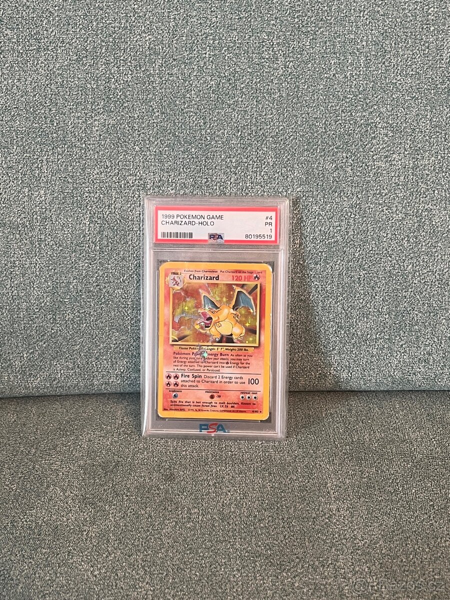 Pokemon PSA ohodnotené