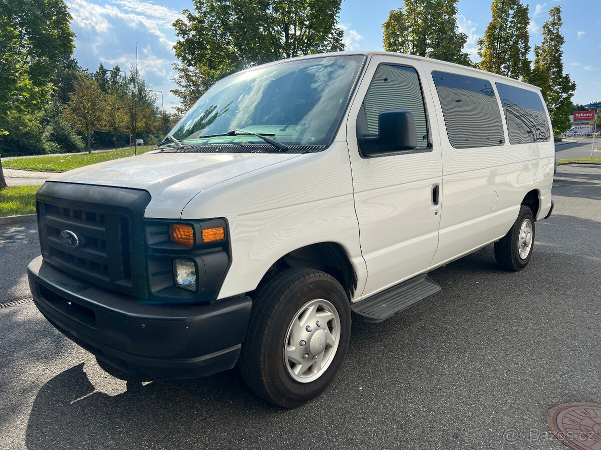 Ford E350, Econoline XL, 2014, 87 000 km, 8 míst, minibus