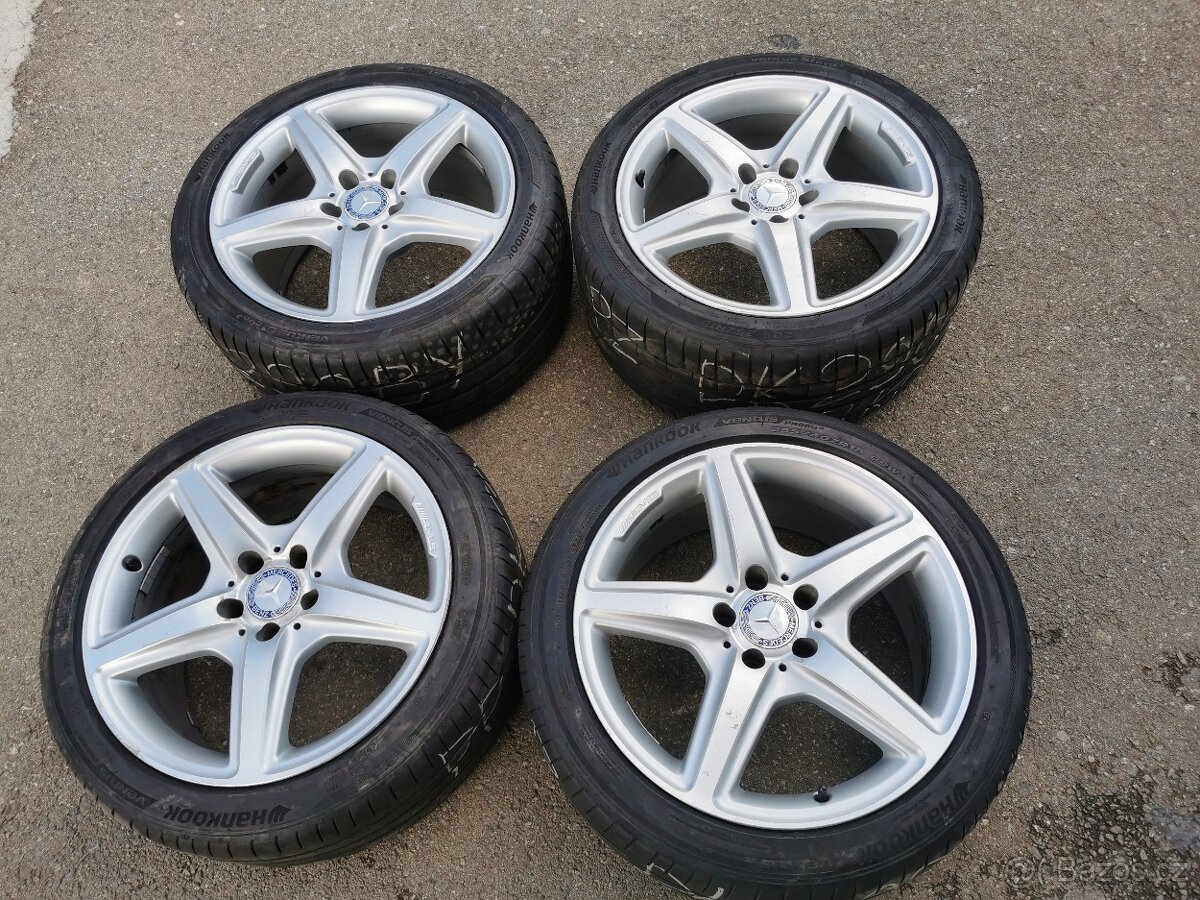 Alu kola mercedes cls amg r18 letni pneu