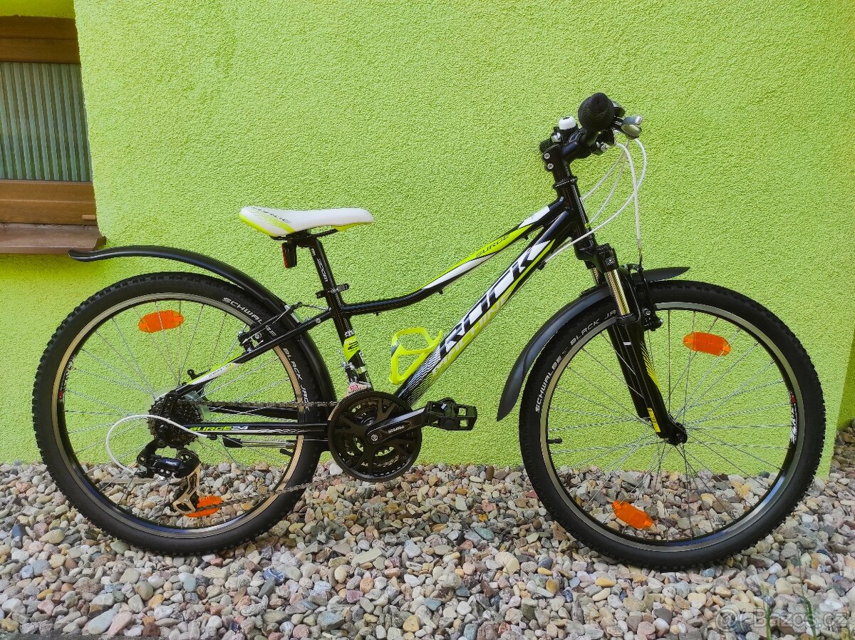 Značkové dětské kolo Rock Machine 24" (')