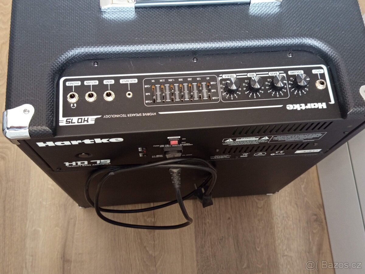 Prodám basové kombo Hartke HD75