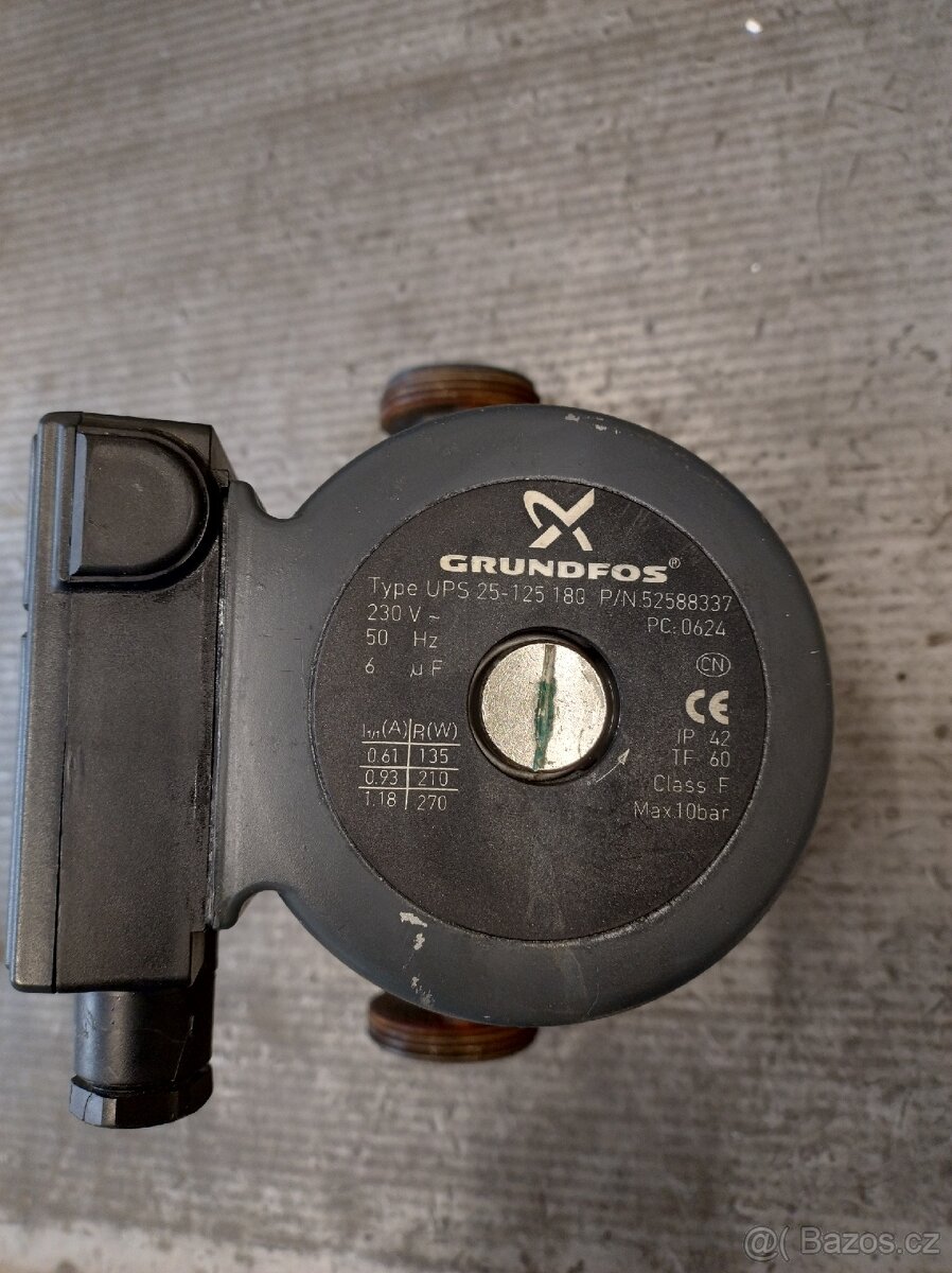 Oběhové čerpadlo Grundfos 25-125 180