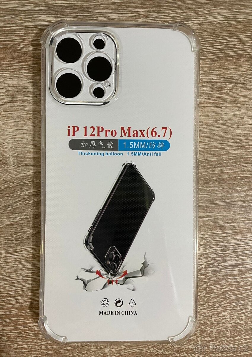 Kryt na Iphone 12 promax průhledný