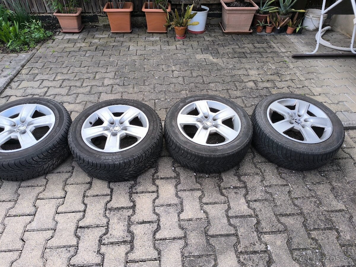 ALU kola 7Jx16H2 ET42 škoda,audi,vw
