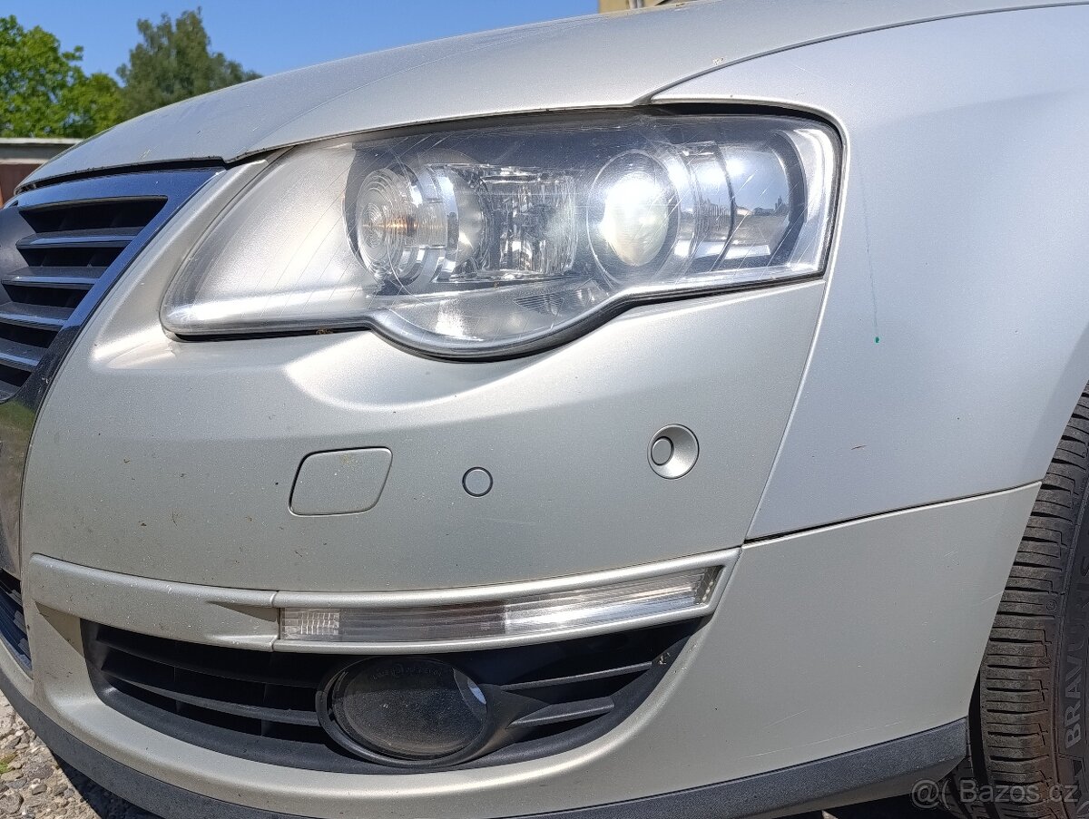 Přední nárazník Passat B6 s samoparkovanim