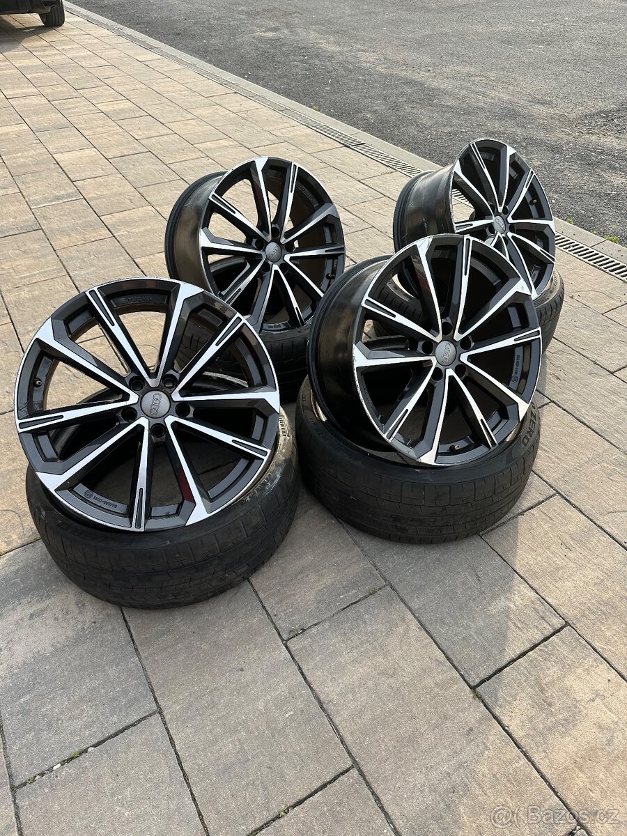 Alu kola Audi r19 5x112 (Aez Aruba dark)