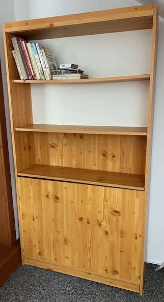 Knihovna s peřiňákem