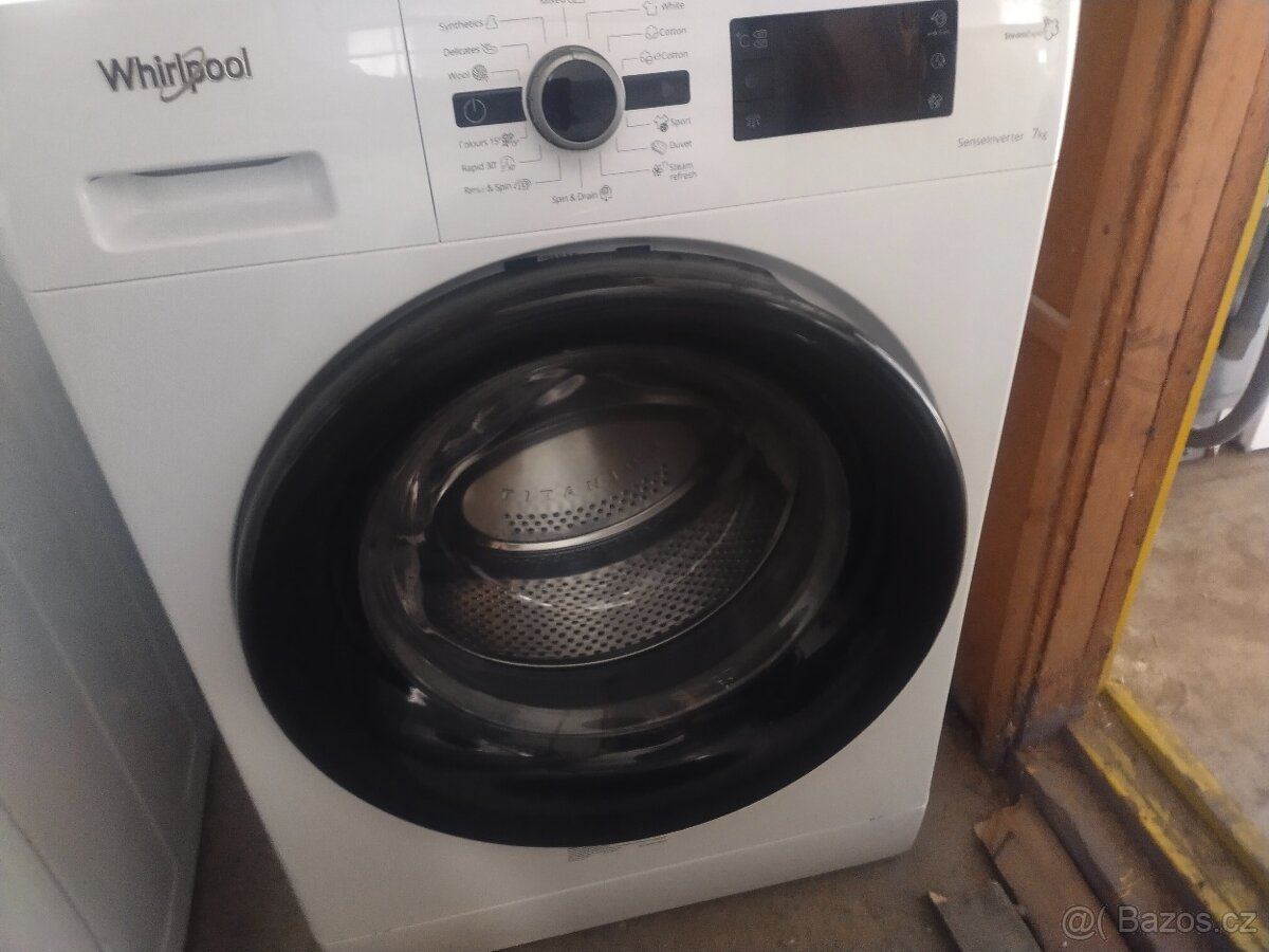 Prodám plně funkční pračku zn. Whirlpool na 7 kg-----DOVEZU