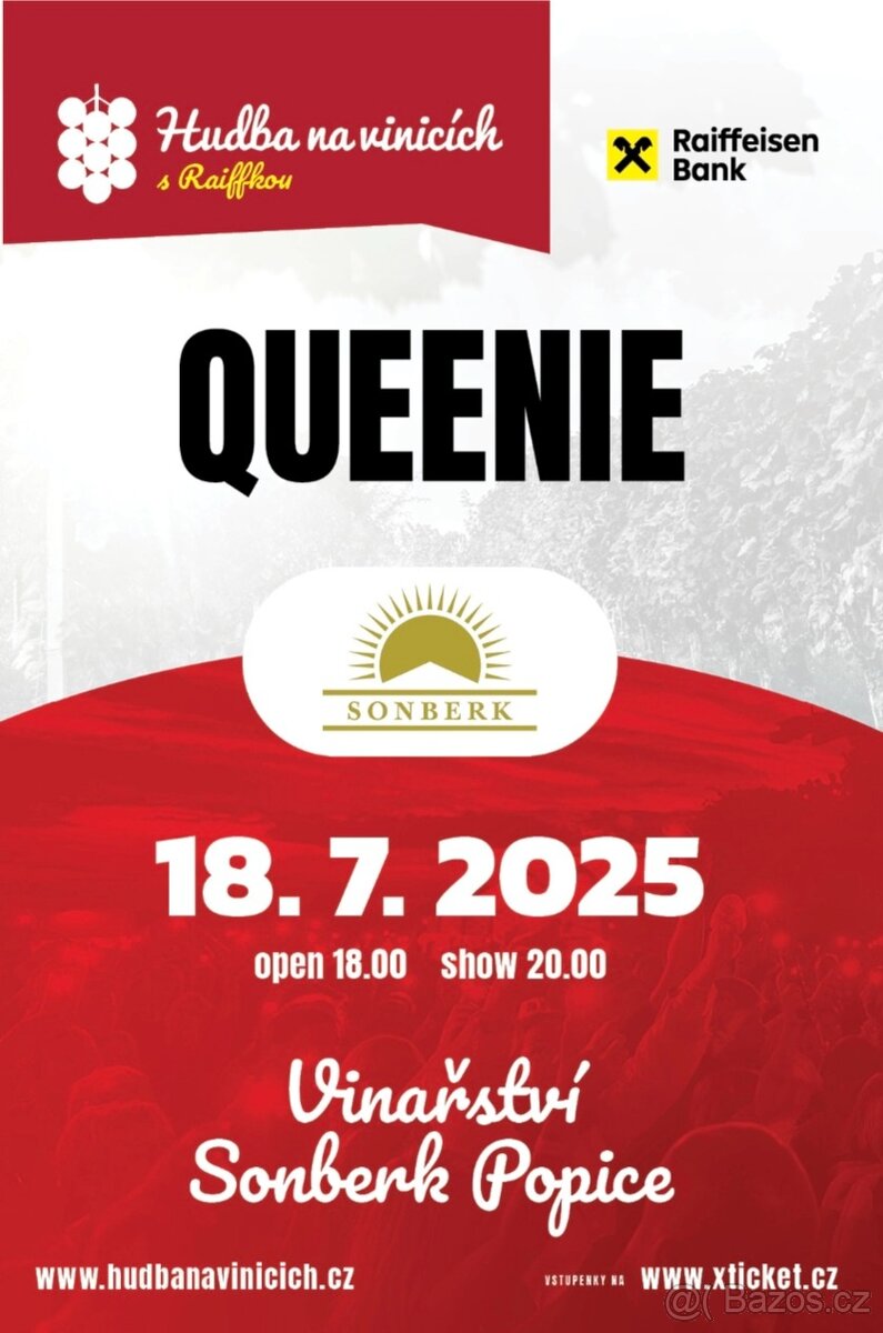 Hudba na Vinicích Queenie 18.7. POPICE
