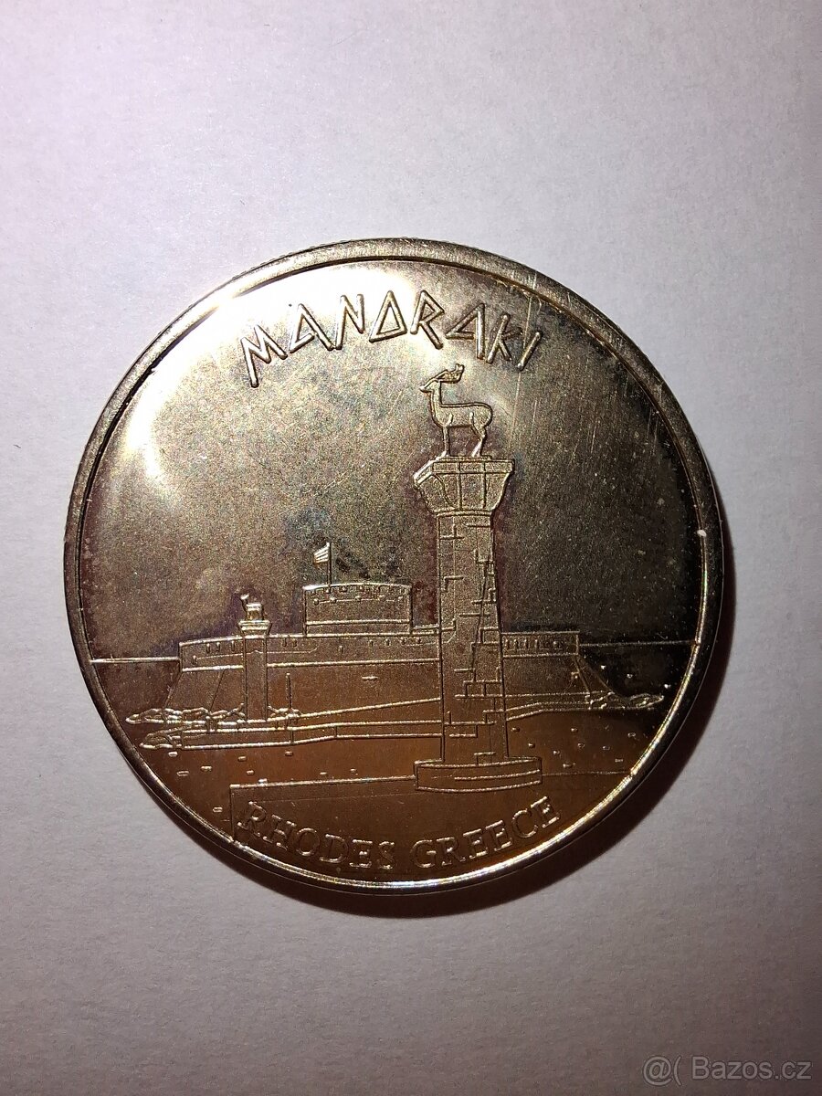 Hellenic Heritage Sběratelská mince - Rhodes 2018