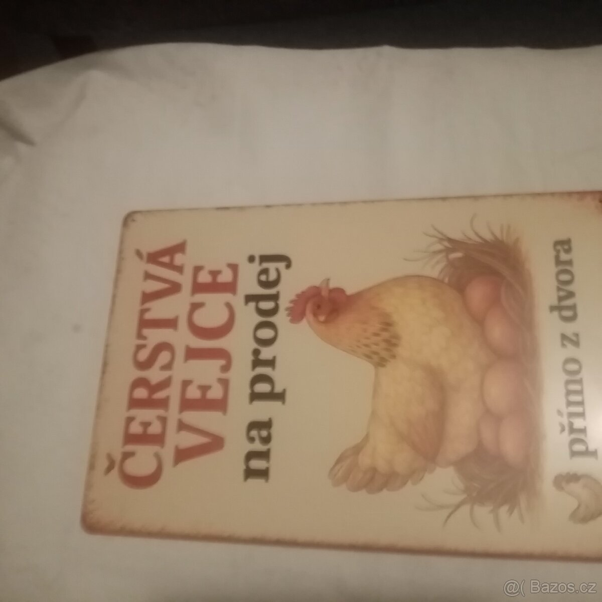 Hliníková reklamní tabule /viz foto /