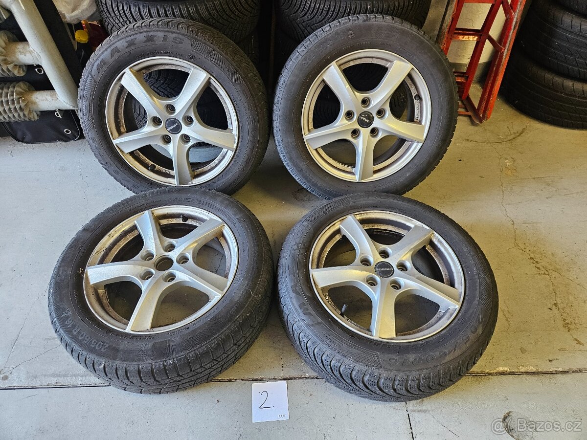 Zimní sada VW Touran ALU 5x112 205/60 R16