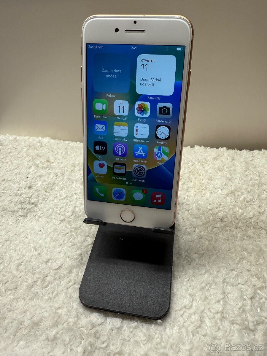 iPhone 8 – 64 GB, barva gold (růžově-zlatá)