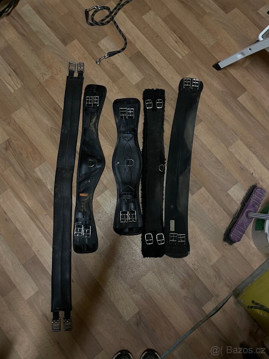 Ohlávka, přepravní kamaše, podřišníky, schockemöhle,..