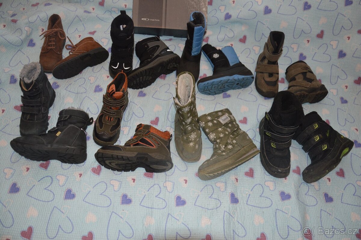 32 33 Zimní boty nepromokavé Goretex Dei-tex DZO