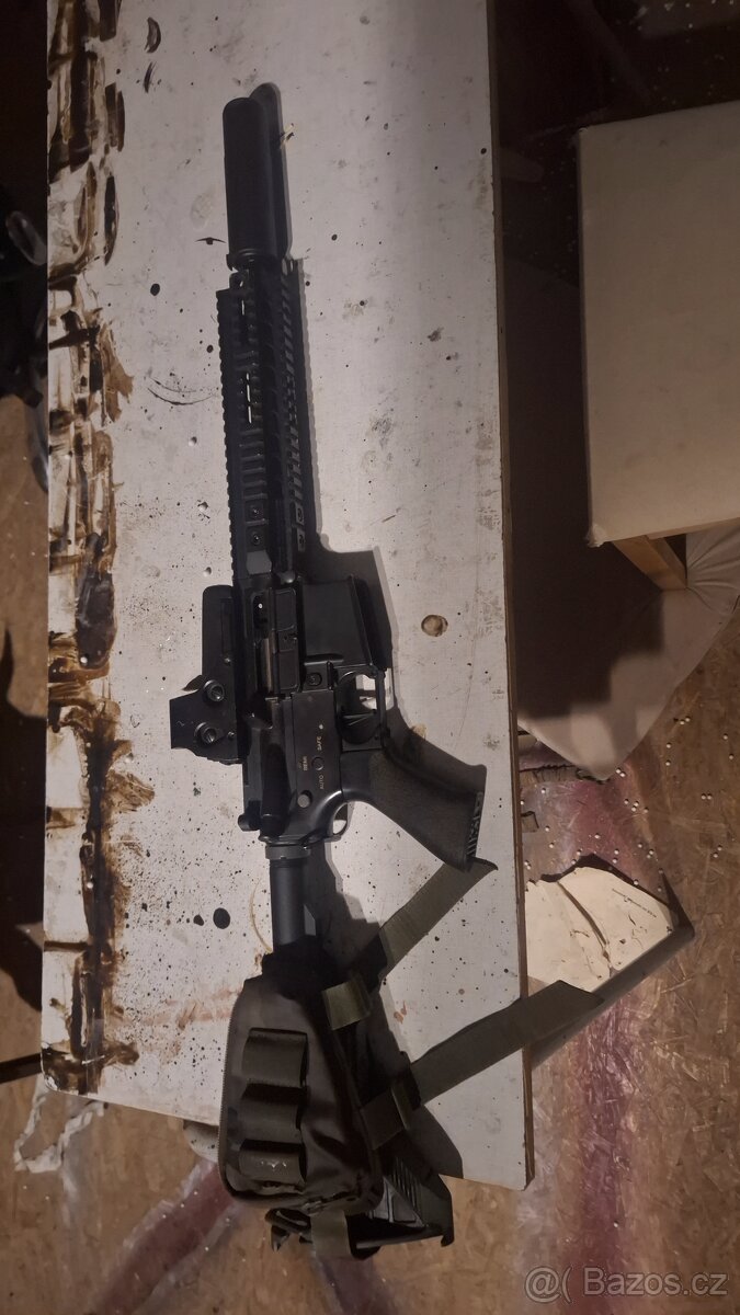 Airsoft M4 celokov vylepšená