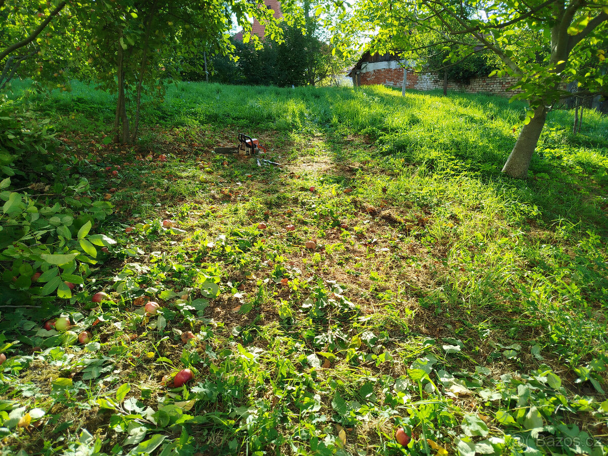 Stavební pozemek 842 m² v čisté přírodě Lubná u Kroměříže