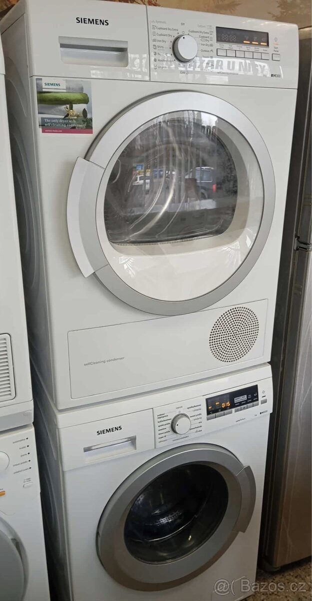 Prodám set Siemens pračka a sušička na 8 Kg