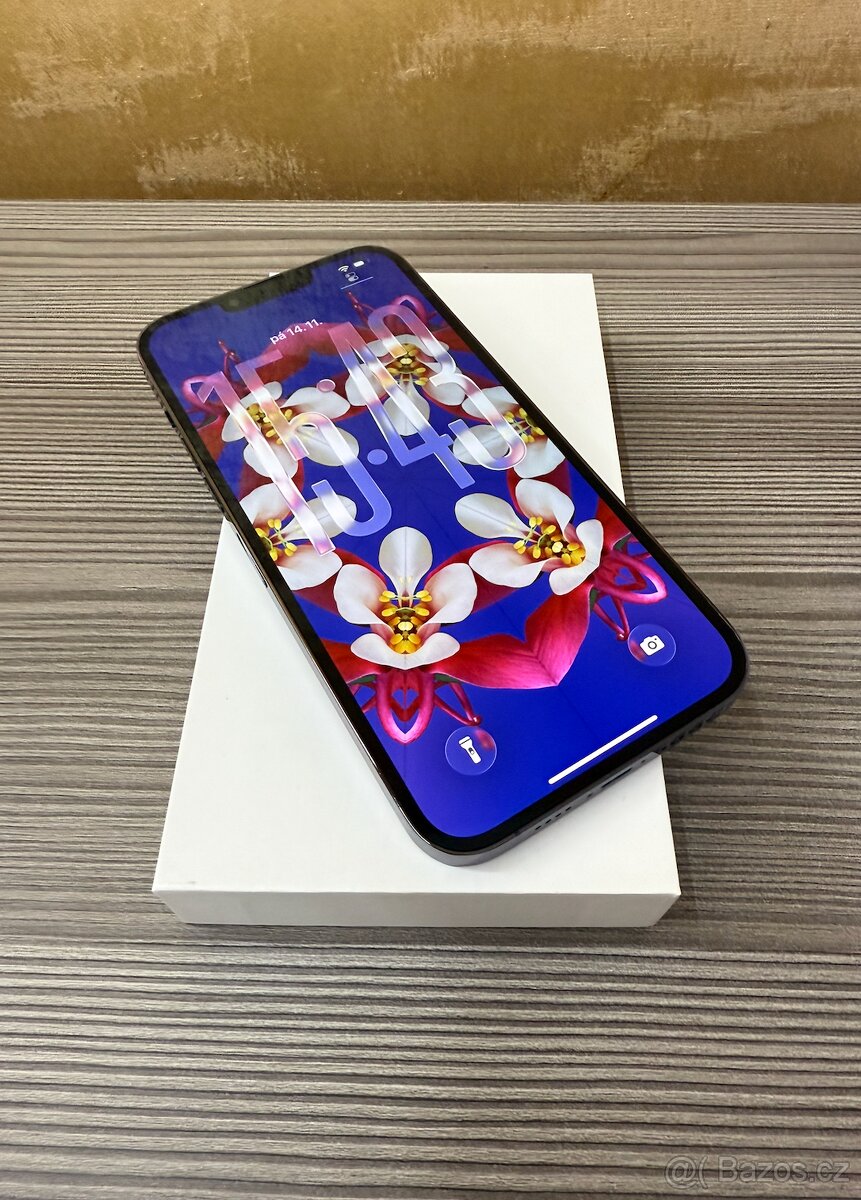 Apple iPhone 13 Pro Max 128GB modrý, baterie 98%