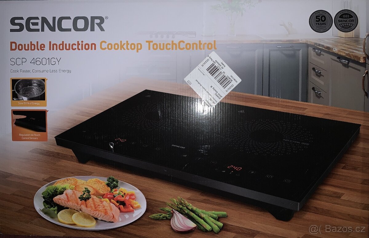 Indukční vařič Sencor SCP 4601GY