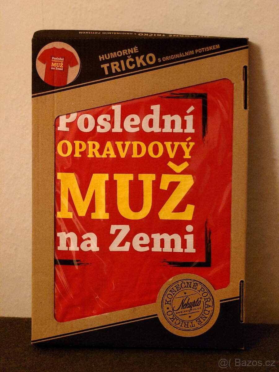 Humorné tričko pánské L