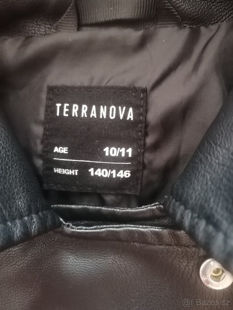 Dívčí koženková bunda