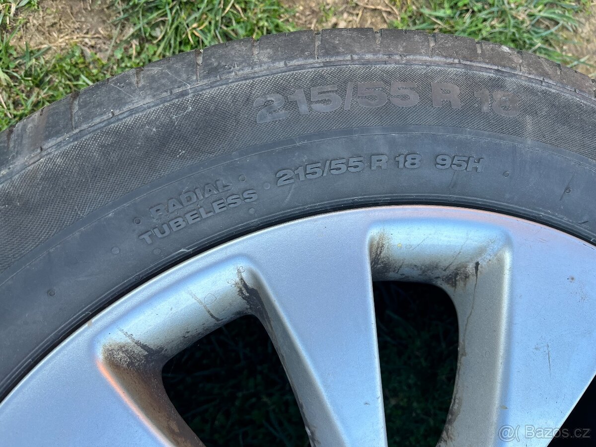 Mokka 2015, Alu disky a letní pneu 18"